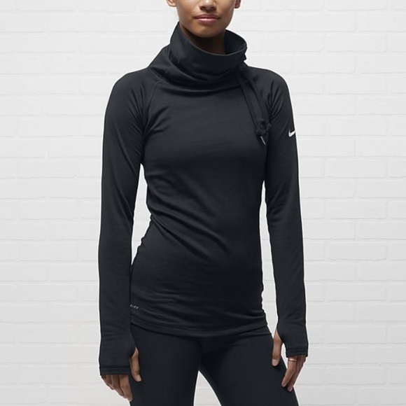 nike pro hyperwarm pullover